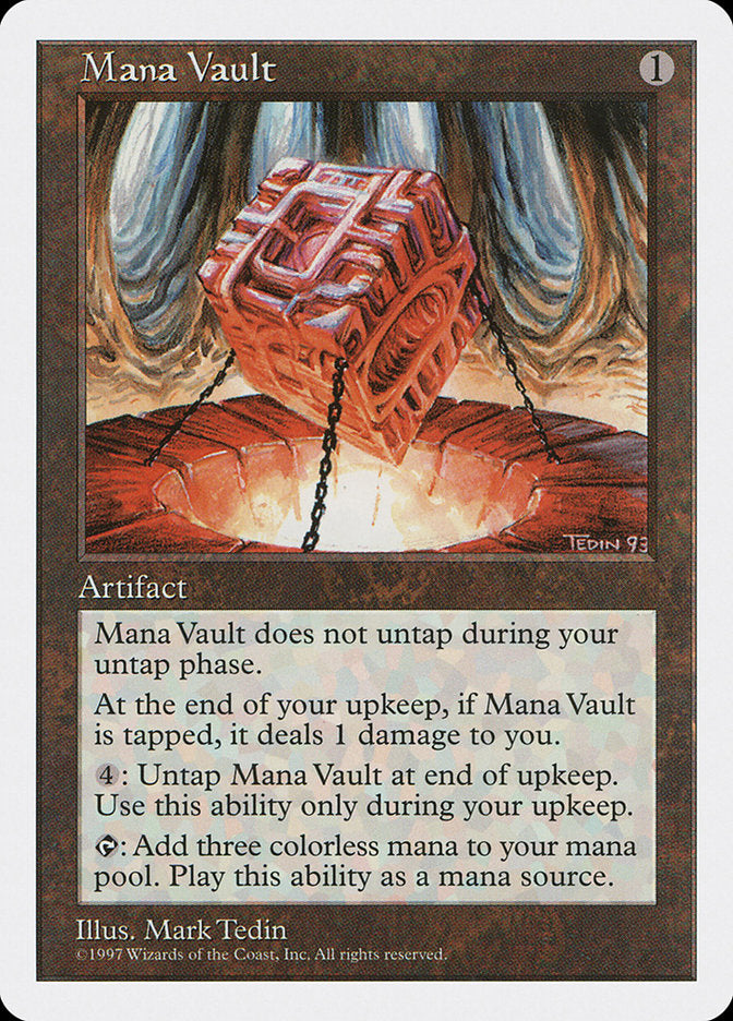 Mana Vault [Fifth Edition] | PLUS EV GAMES 