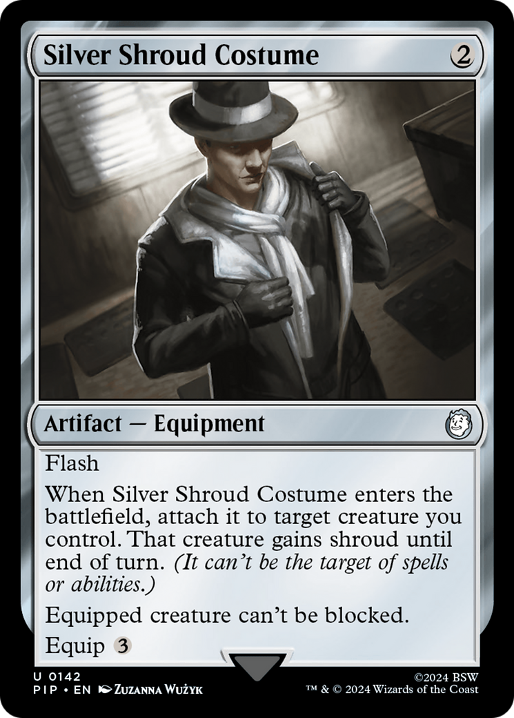 Silver Shroud Costume [Fallout] | PLUS EV GAMES 
