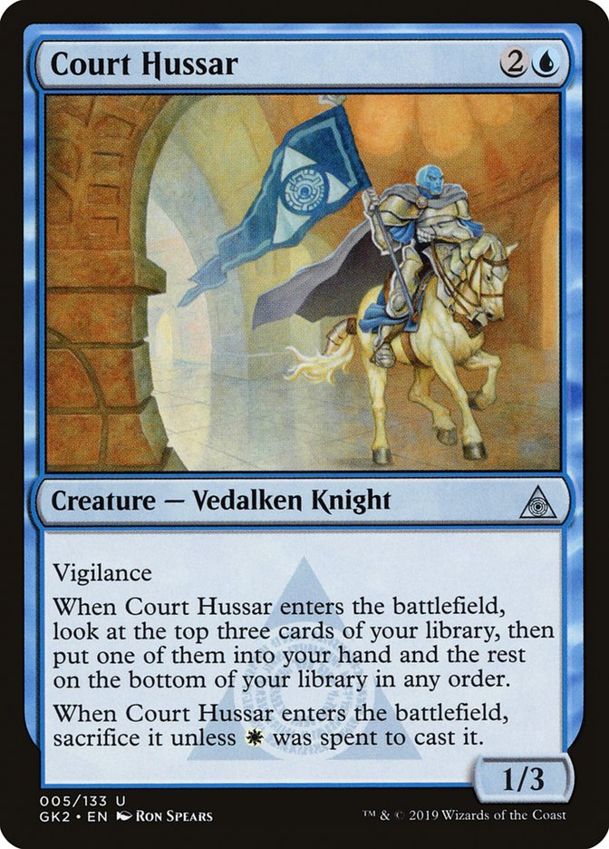 Court Hussar [Ravnica Allegiance Guild Kit] | PLUS EV GAMES 