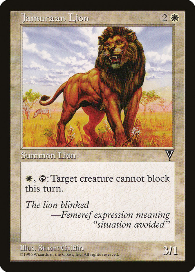 Jamuraan Lion [Visions] | PLUS EV GAMES 