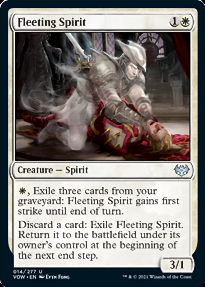 Fleeting Spirit [Innistrad: Crimson Vow] | PLUS EV GAMES 