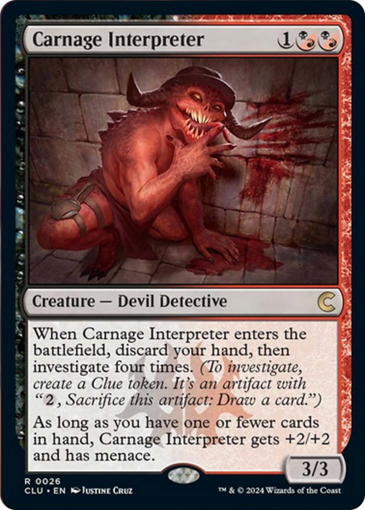 Carnage Interpreter [Ravnica: Clue Edition] | PLUS EV GAMES 