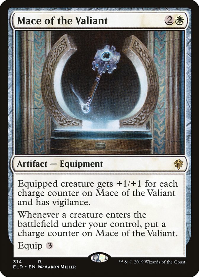 Mace of the Valiant [Throne of Eldraine] | PLUS EV GAMES 