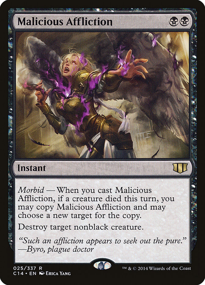 Malicious Affliction [Commander 2014] | PLUS EV GAMES 