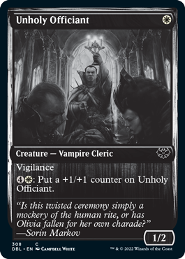 Unholy Officiant [Innistrad: Double Feature] | PLUS EV GAMES 