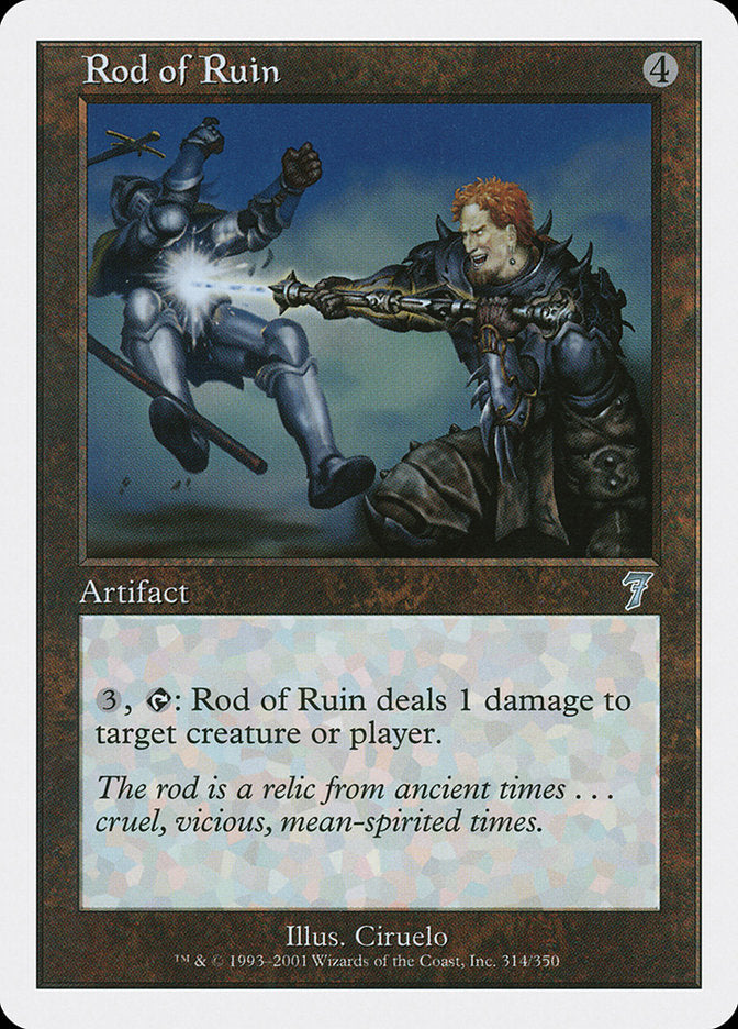 Rod of Ruin [Seventh Edition] | PLUS EV GAMES 