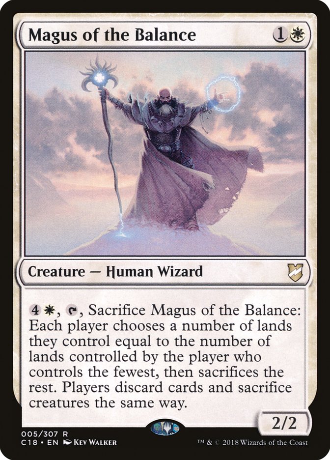 Magus of the Balance [Commander 2018] | PLUS EV GAMES 