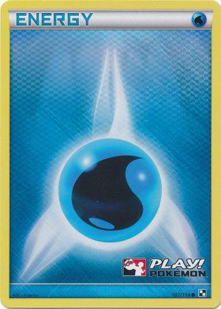 Water Energy (107/114) (Play Pokemon Promo) [Black & White: Base Set] | PLUS EV GAMES 