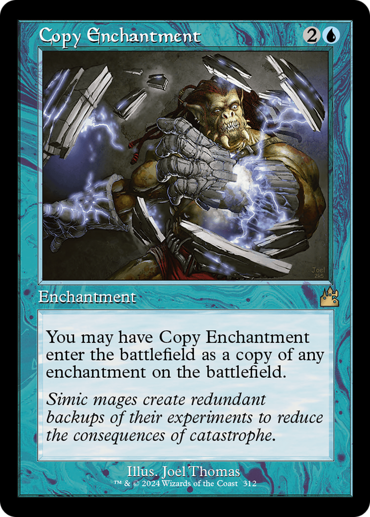 Copy Enchantment (Retro Frame) [Ravnica Remastered] | PLUS EV GAMES 