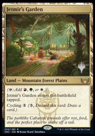 Jetmir's Garden (Promo Pack) [Streets of New Capenna Promos] | PLUS EV GAMES 