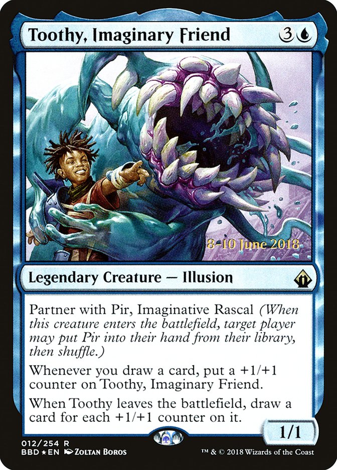 Toothy, Imaginary Friend  [Battlebond Prerelease Promos] | PLUS EV GAMES 