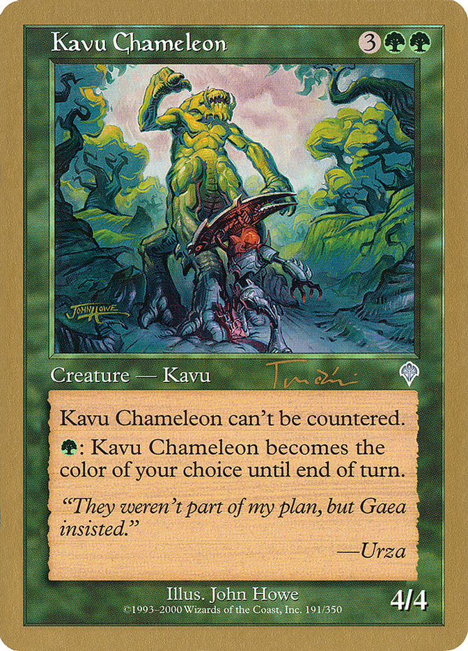 Kavu Chameleon (Jan Tomcani) [World Championship Decks 2001] | PLUS EV GAMES 