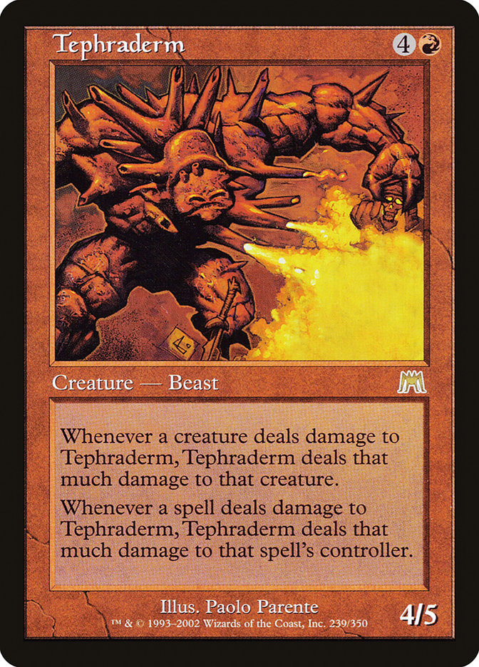 Tephraderm [Onslaught] | PLUS EV GAMES 