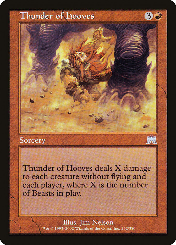 Thunder of Hooves [Onslaught] | PLUS EV GAMES 