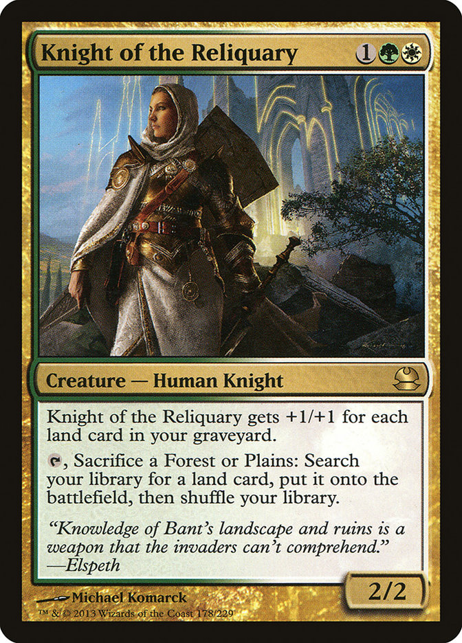 Knight of the Reliquary [Modern Masters] | PLUS EV GAMES 