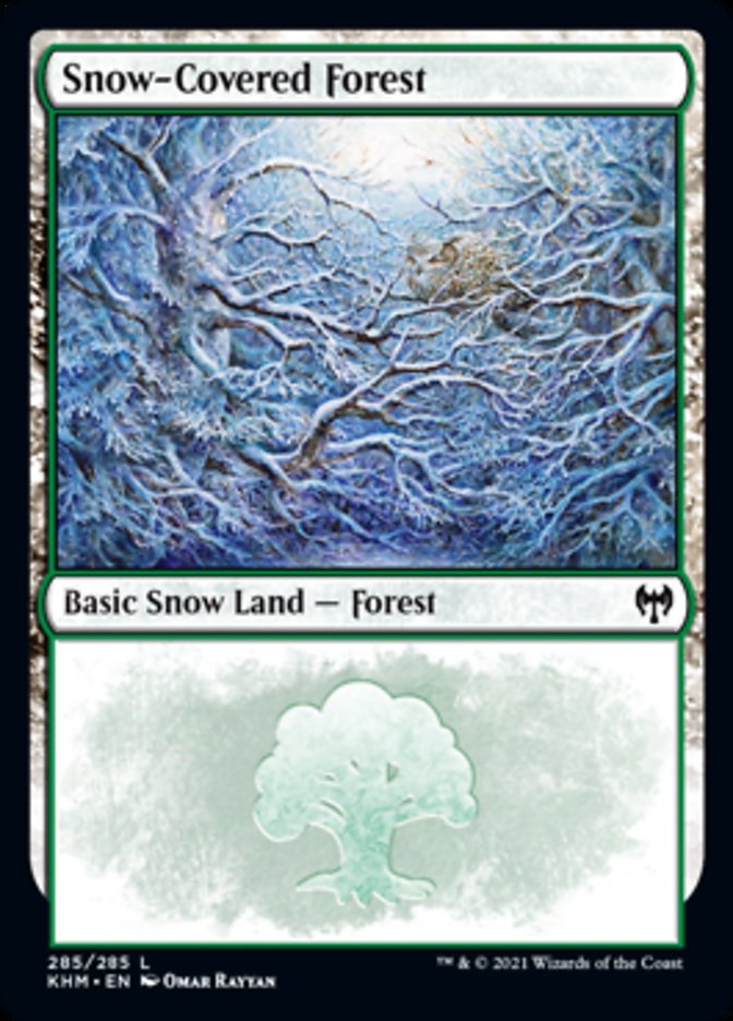 Snow-Covered Forest (285) [Kaldheim] | PLUS EV GAMES 