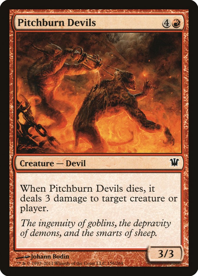 Pitchburn Devils [Innistrad] | PLUS EV GAMES 
