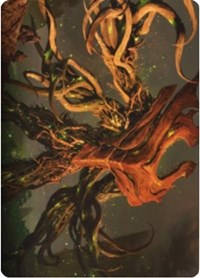 Ashaya, Soul of the Wild Art Card [Zendikar Rising Art Series] | PLUS EV GAMES 