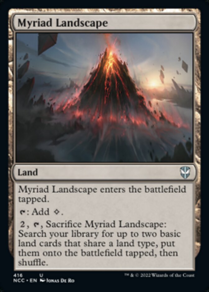 Myriad Landscape [Streets of New Capenna Commander] | PLUS EV GAMES 