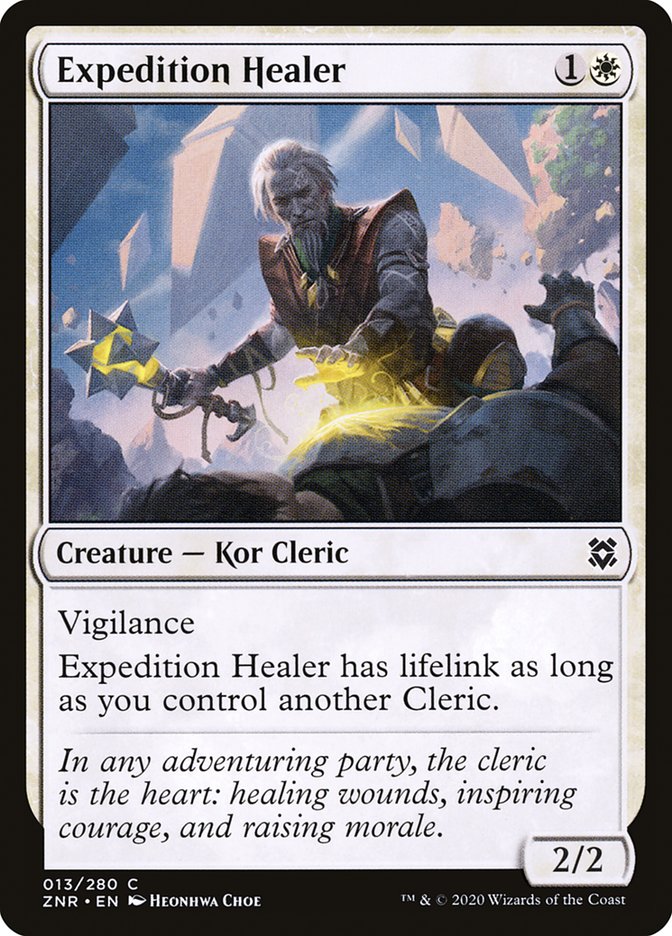 Expedition Healer [Zendikar Rising] | PLUS EV GAMES 