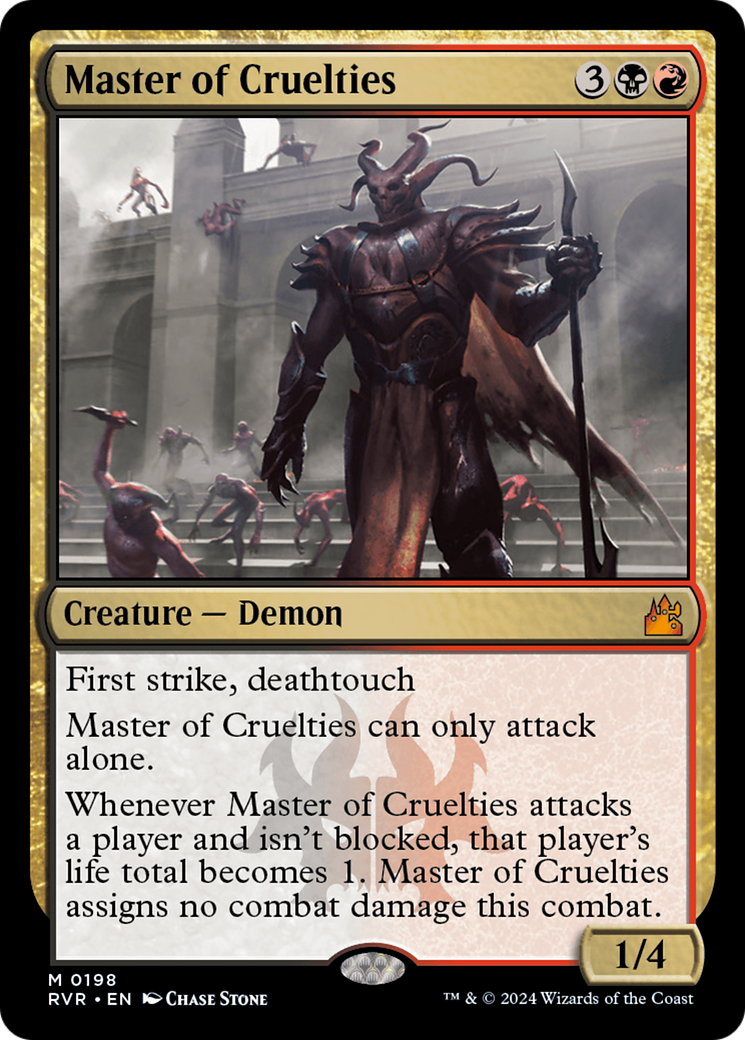 Master of Cruelties [Ravnica Remastered] | PLUS EV GAMES 