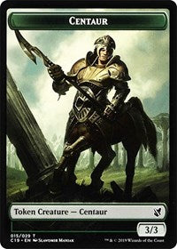 Centaur // Egg Double-sided Token [Commander 2019 Tokens] | PLUS EV GAMES 