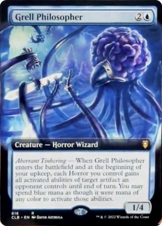 Grell Philosopher (Extended Art) [Commander Legends: Battle for Baldur's Gate] | PLUS EV GAMES 