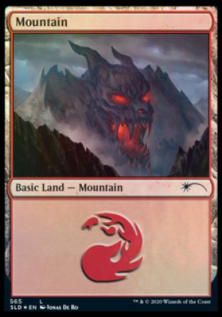 Mountain (Develish) (565) [Secret Lair Drop Promos] | PLUS EV GAMES 