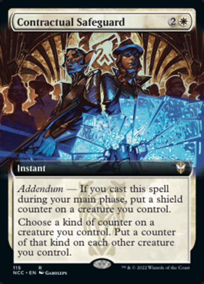 Contractual Safeguard (Extended Art) [Streets of New Capenna Commander] | PLUS EV GAMES 