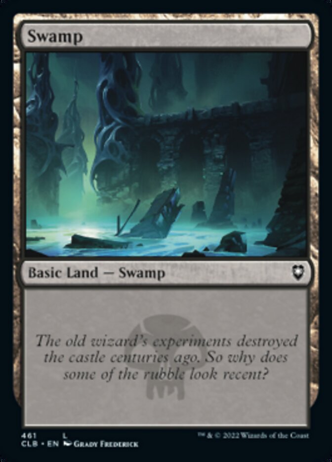 Swamp (461) [Commander Legends: Battle for Baldur's Gate] | PLUS EV GAMES 