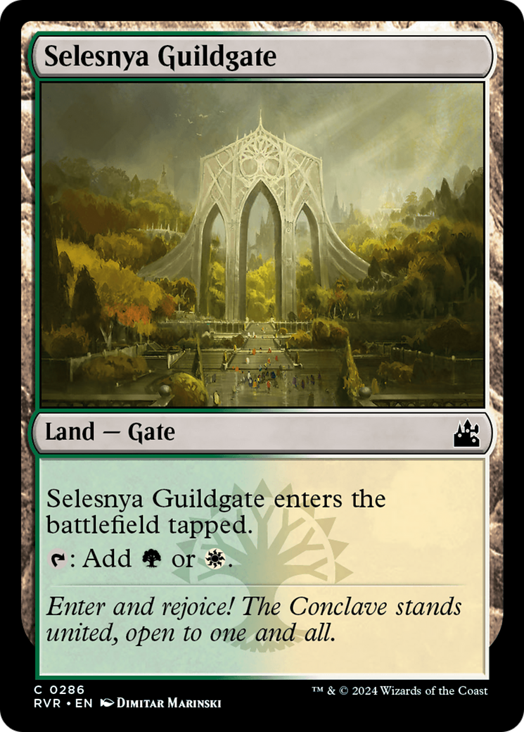 Selesnya Guildgate [Ravnica Remastered] | PLUS EV GAMES 