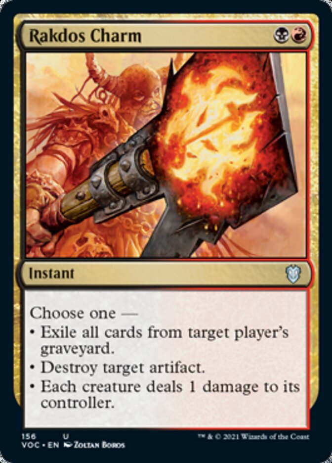 Rakdos Charm [Innistrad: Crimson Vow Commander] | PLUS EV GAMES 