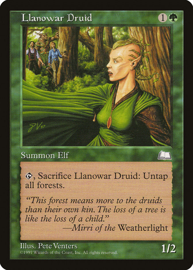 Llanowar Druid [Weatherlight] | PLUS EV GAMES 