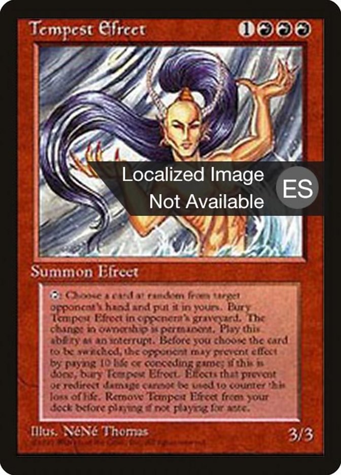 Tempest Efreet [Fourth Edition (Foreign Black Border)] | PLUS EV GAMES 