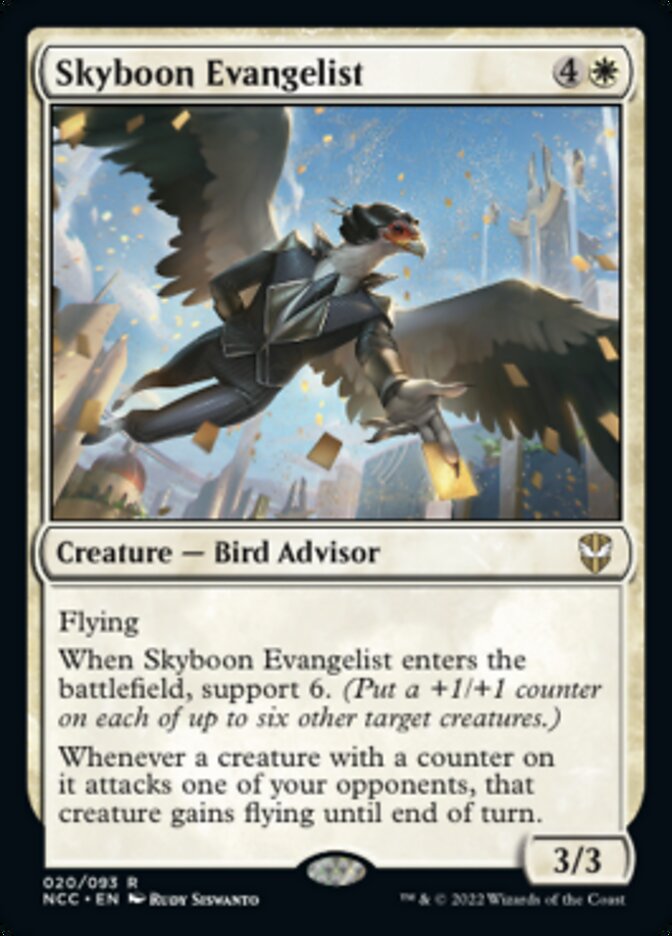 Skyboon Evangelist [Streets of New Capenna Commander] | PLUS EV GAMES 