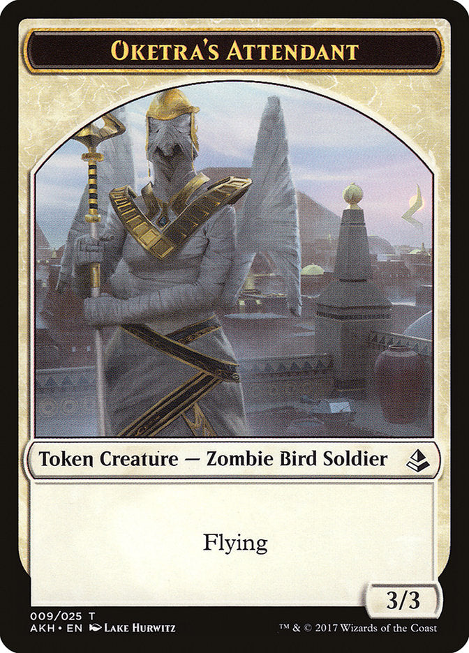 Oketra's Attendant [Amonkhet Tokens] | PLUS EV GAMES 