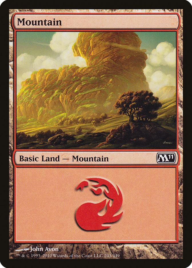 Mountain (243) [Magic 2011] | PLUS EV GAMES 