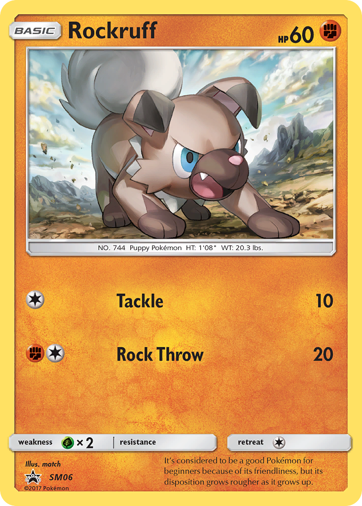 Rockruff [SM Black Star Promos] | PLUS EV GAMES 