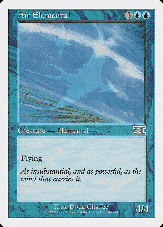 Air Elemental [Classic Sixth Edition] | PLUS EV GAMES 