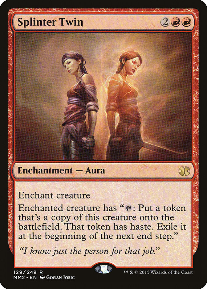 Splinter Twin [Modern Masters 2015] | PLUS EV GAMES 