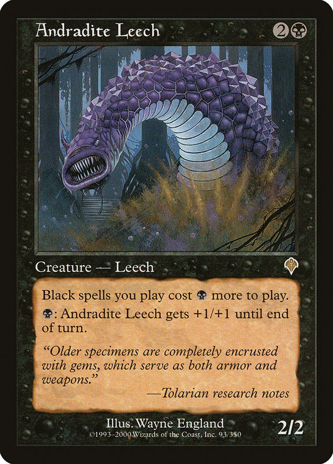 Andradite Leech [Invasion] | PLUS EV GAMES 