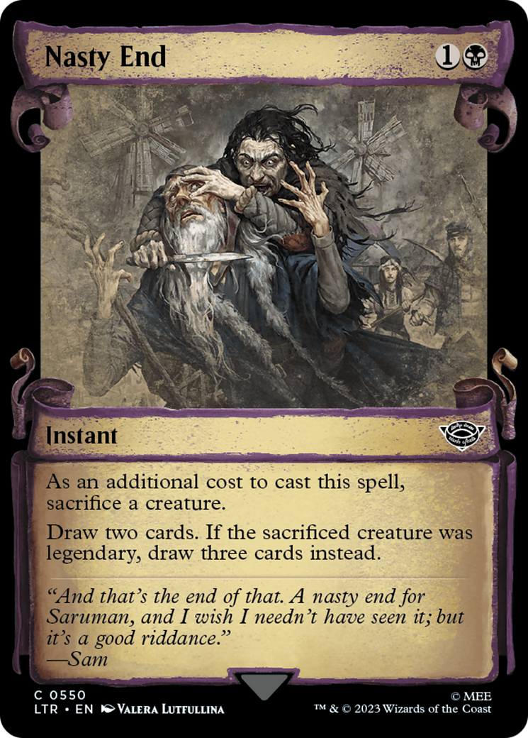 Nasty End [The Lord of the Rings: Tales of Middle-Earth Showcase Scrolls] | PLUS EV GAMES 