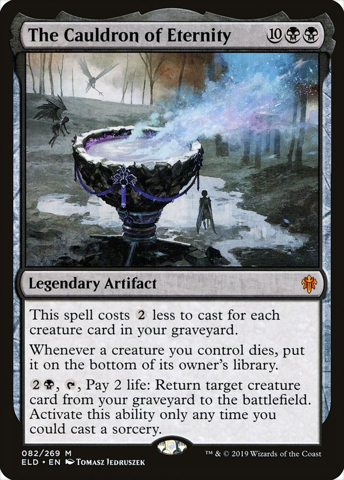 The Cauldron of Eternity [Throne of Eldraine] | PLUS EV GAMES 