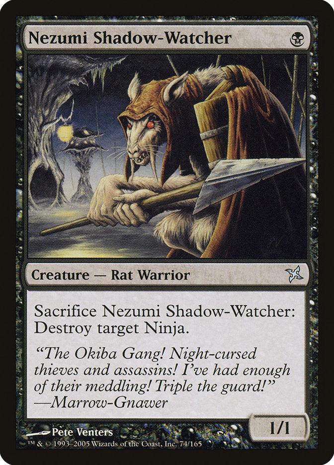 Nezumi Shadow-Watcher [Betrayers of Kamigawa] | PLUS EV GAMES 