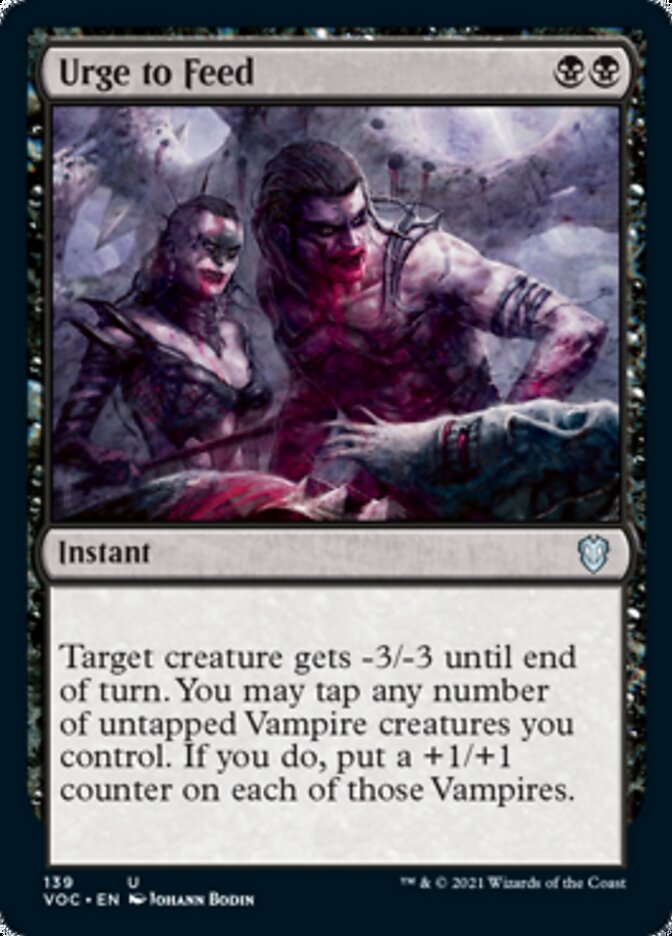 Urge to Feed [Innistrad: Crimson Vow Commander] | PLUS EV GAMES 