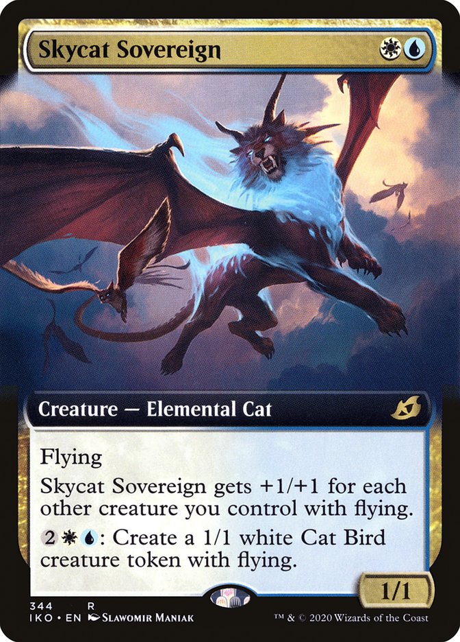 Skycat Sovereign (Extended Art) [Ikoria: Lair of Behemoths] | PLUS EV GAMES 