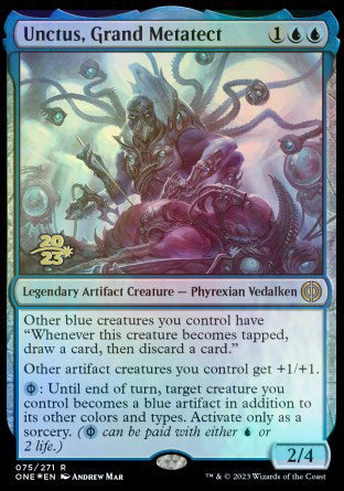 Unctus, Grand Metatect [Phyrexia: All Will Be One Prerelease Promos] | PLUS EV GAMES 