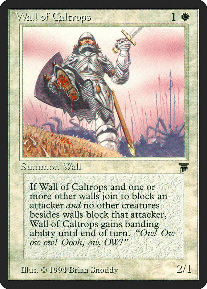 Wall of Caltrops [Legends] | PLUS EV GAMES 