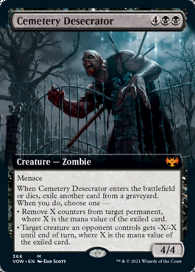 Cemetery Desecrator (Extended) [Innistrad: Crimson Vow] | PLUS EV GAMES 