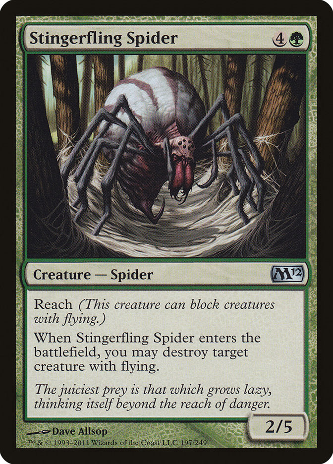 Stingerfling Spider [Magic 2012] | PLUS EV GAMES 